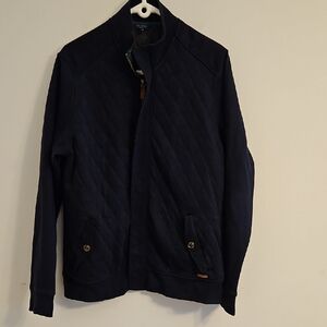 Ted Baker London Dark Blue Quilted Jacket